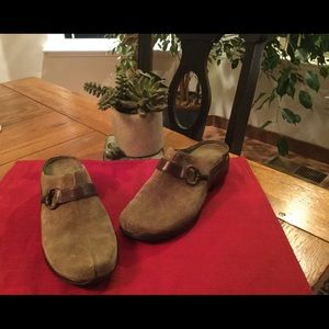 Rockport Suede/Leather Mules